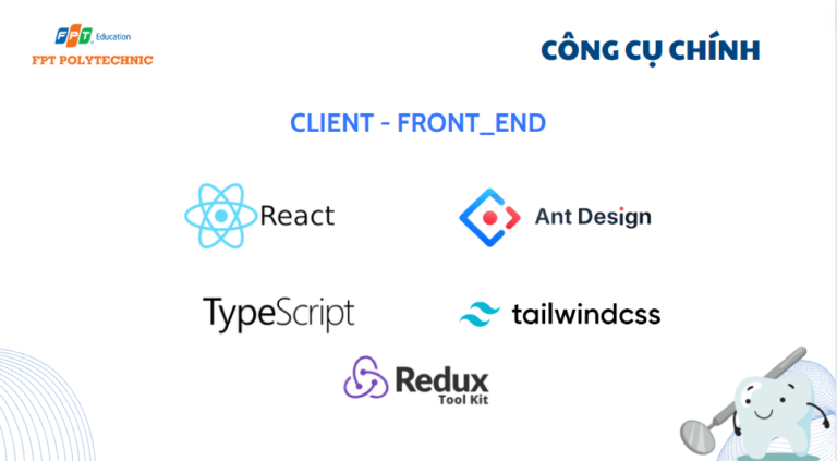 frontend công cụ