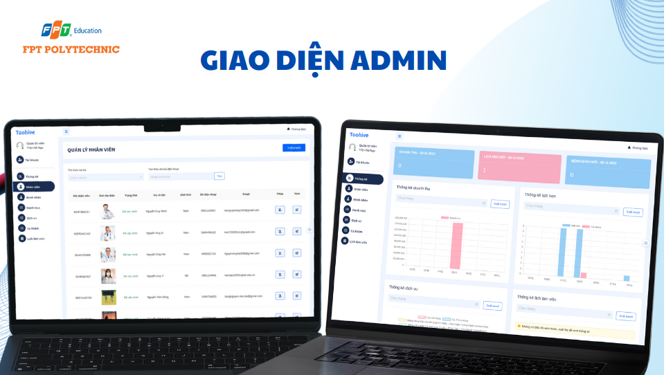 Giao diện admin